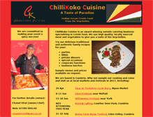 Tablet Screenshot of chillikoko.co.uk